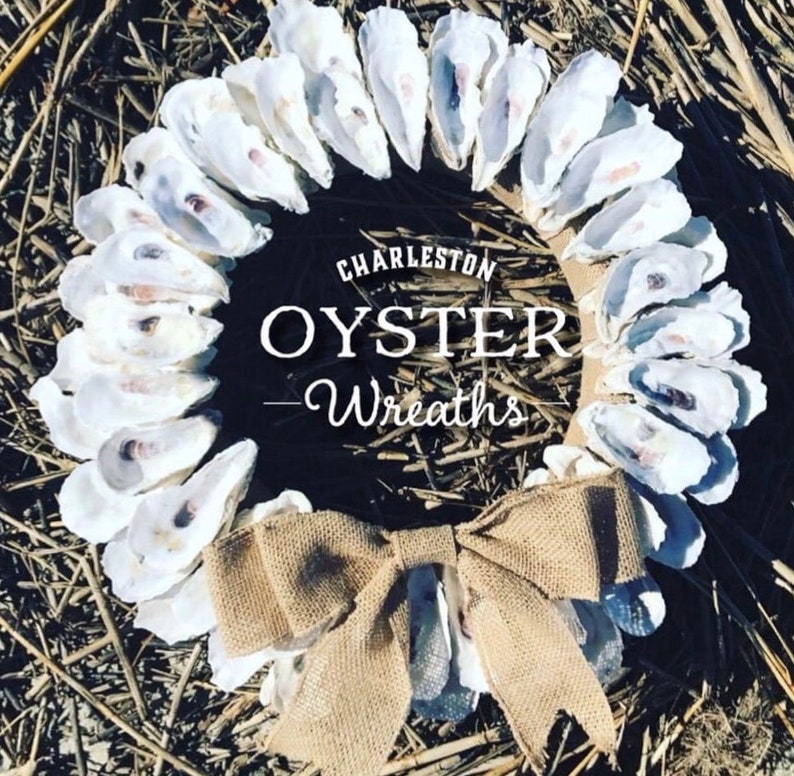 Charleston Oyster Wreath Etsy