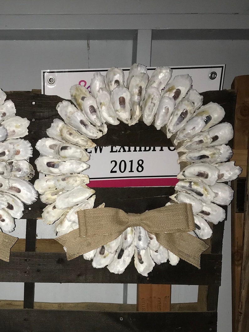 Charleston Oyster Wreath Etsy