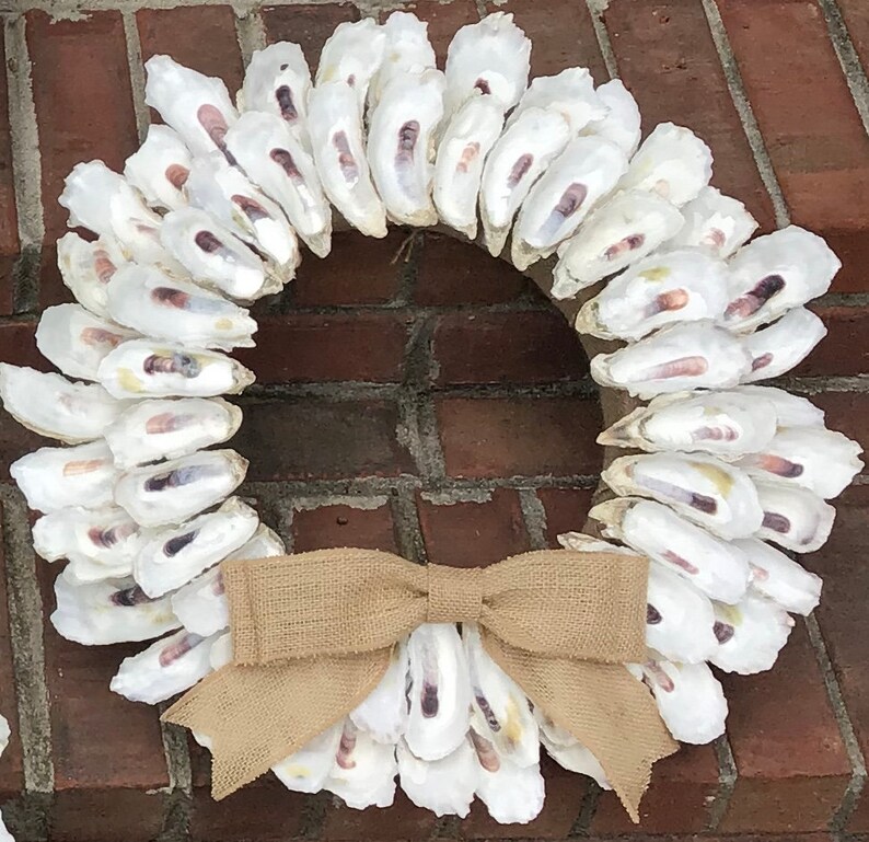 Charleston Oyster Wreath Etsy