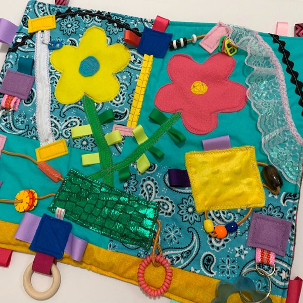 Alzheimers Fidget Blanket Etsy