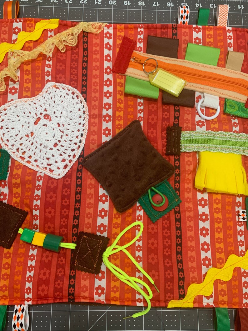 Dementia Fidget Blanket, Alzheimer' S Quilt, Dementia Christmas Gift