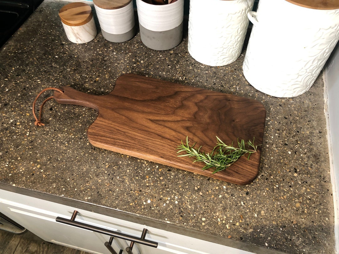 Hardwood Cherry Noodle Board Food Safe Stove Cover Customizable Engraved  Cutting Board No Stain All Natural Cherry 