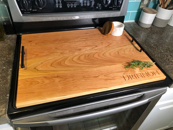 Hardwood Cherry Noodle Board Food Safe Stove Cover - Etsy