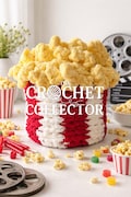 Popcorn Bucket Blanket Pattern (Hand-Knit/Crochet) - PDF PATTERN ONLY product logo
