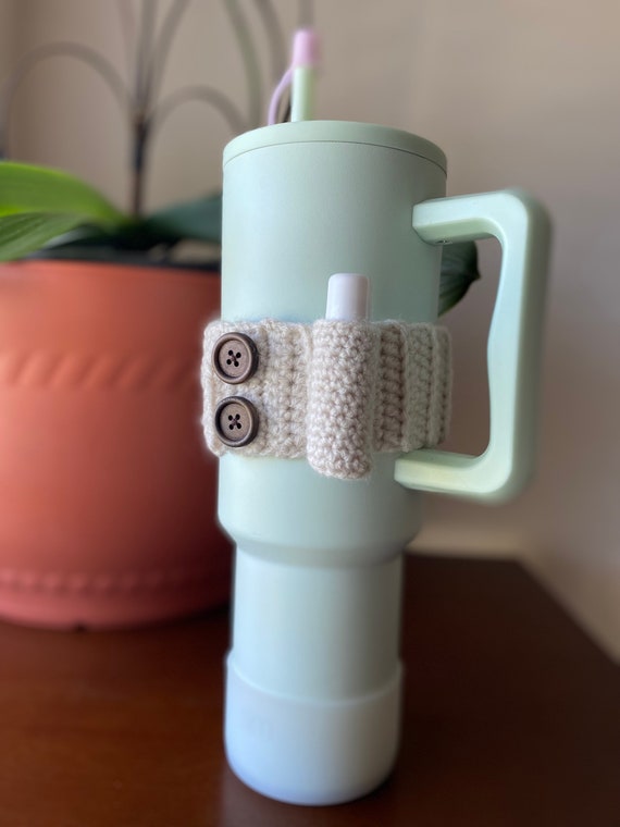 Crochet Chapstick Holder Cup Cozy for Stanley/simple Modern