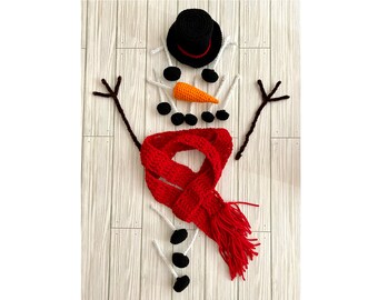 Snowman Kit Crochet Pattern