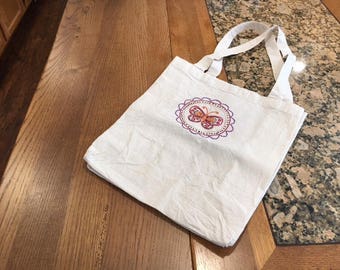 Reusable cotton grocery bag