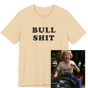 Bullshirt T-shirt worn in The Jerk, Movie Merch, 70s Comedy, Funny Film, Silly, Bull, Classic Movie Gift, Funny T-Shirt, Nostalgic Movie