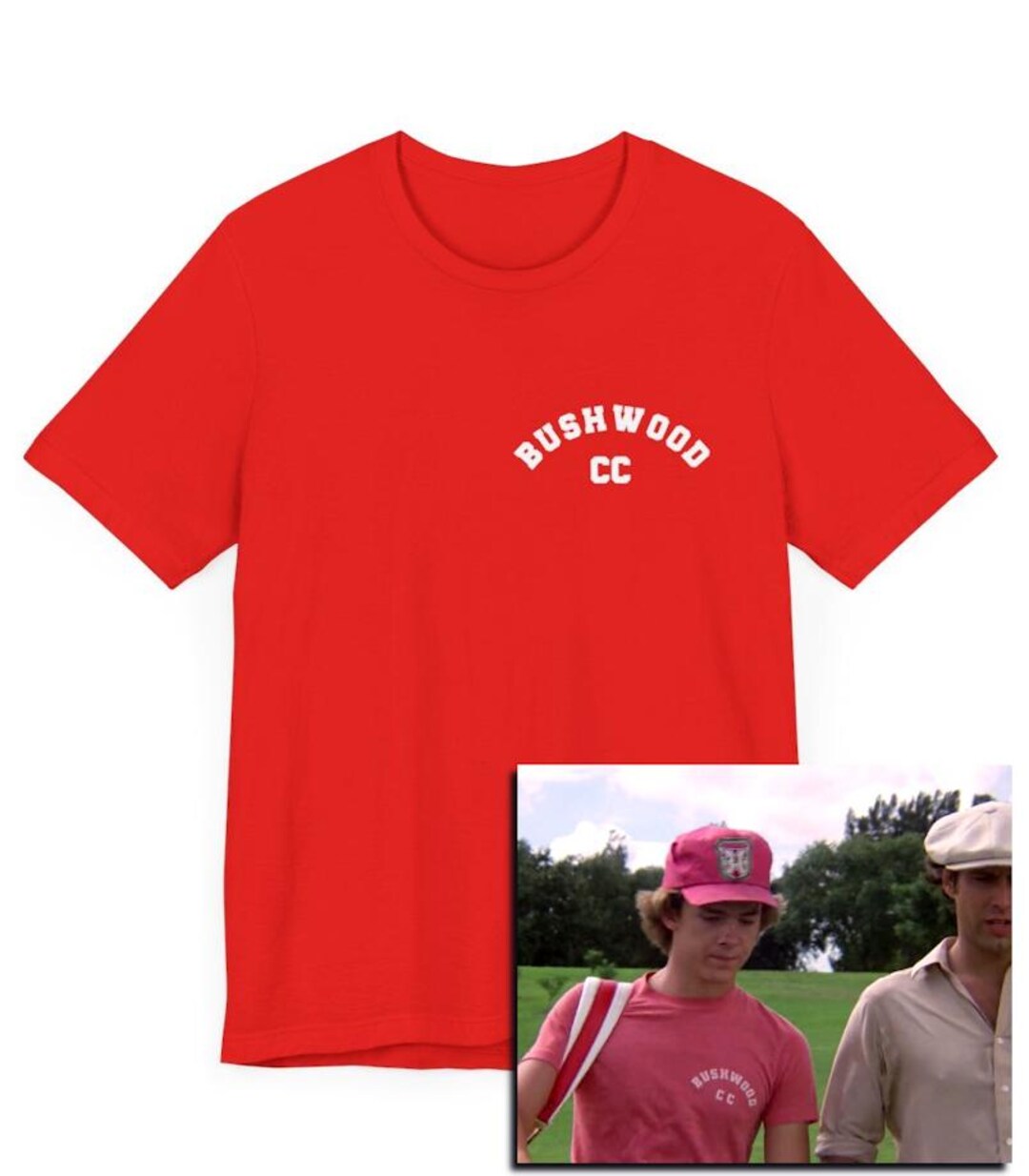 Bushwood Country Club, Golf Movie Inspired T-shirt, Classic Movies