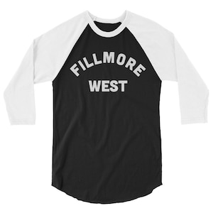 Camiseta Fillmore West, camiseta vintage de rock de los años 0, camiseta de música de San Francisco, artículos de merchandising de locales de rock and roll, camiseta de conciertos en directo, regalo para amantes de la música, papá