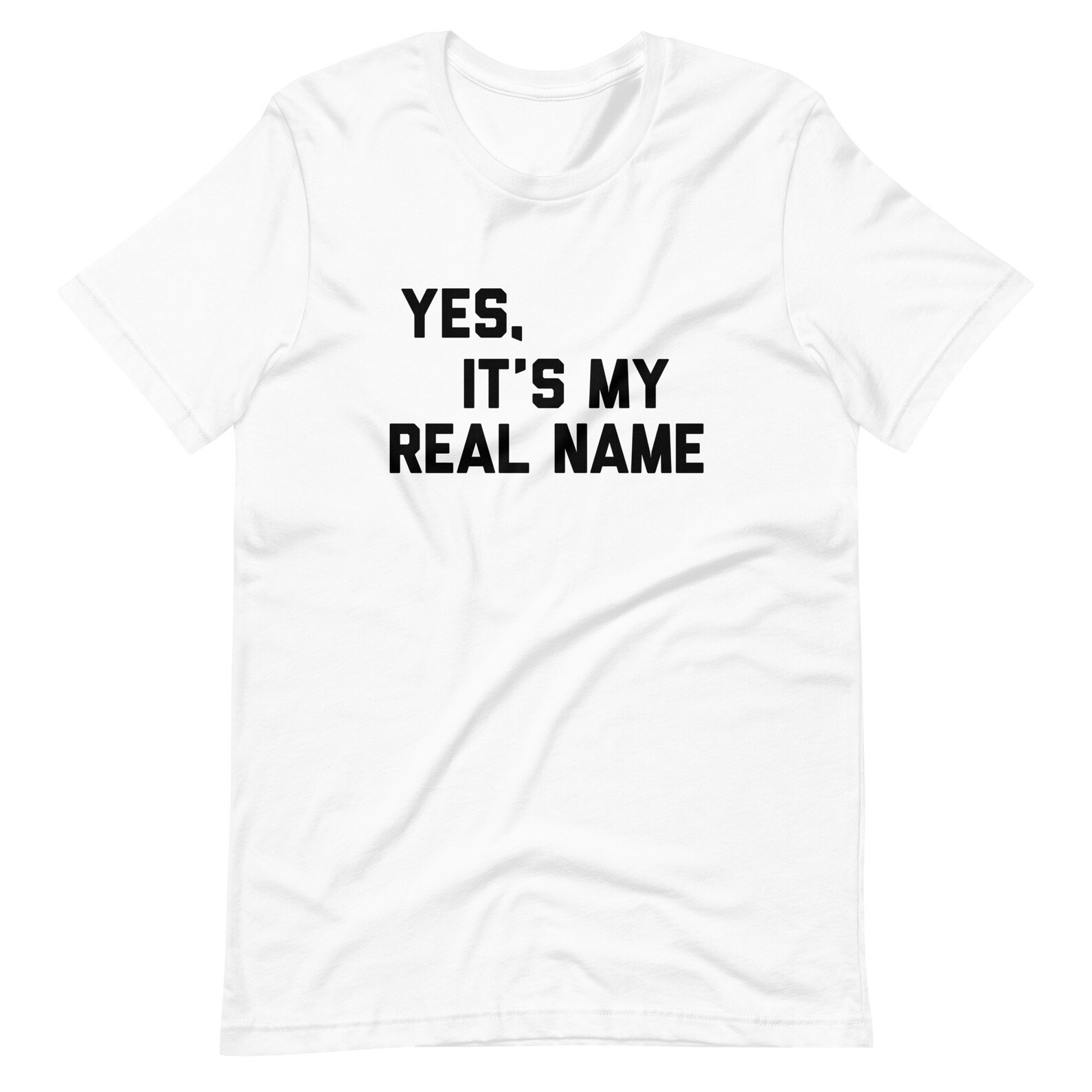 Yes Its My Real Name Chevy Chase Tshirt Funny Names Etsy