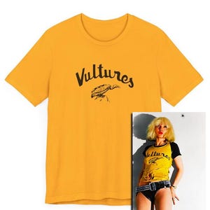 Vulture Classic Rock Inspired, Call Me, Heart Of Glass, Punk T-Shirt, 80s, 70s, Blond, 70s, Punk Scene, Music Gift Idea, Bird, Female Singer