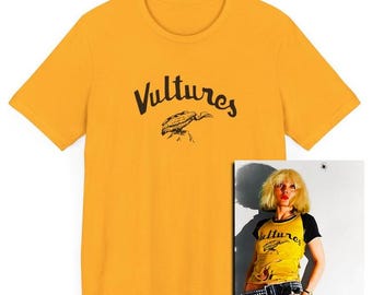 Vulture Classic Rock Inspired, Call Me, Heart Of Glass, Punk T-Shirt, 80s, 70s, Blond, 70s, Punk Scene, Music Gift Idea, Bird, Female Singer