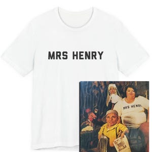 Camiseta inspirada en el rock clásico de Mrs. Henry, The Basement Tapes, reseña de The Rolling Thunder, camiseta americana, nostalgia de los 70, retro, Big Pink