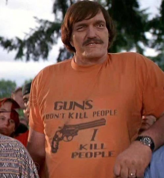 sponsor dedikation Monumental Guns Don't Kill People I Kill People T-shirt 90s Movie - Etsy