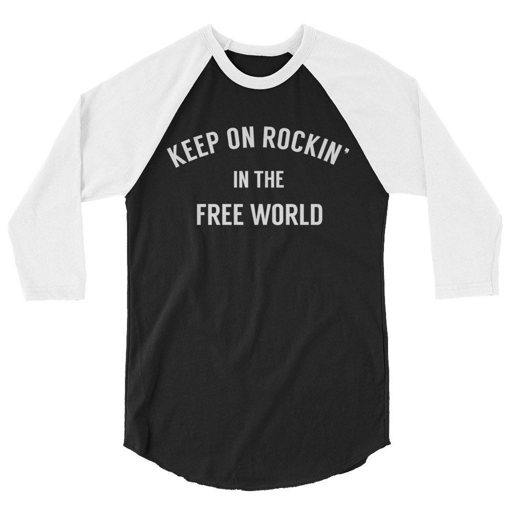 Keep on Rockin' in the Free World T-shirt, Classic Rock Gift