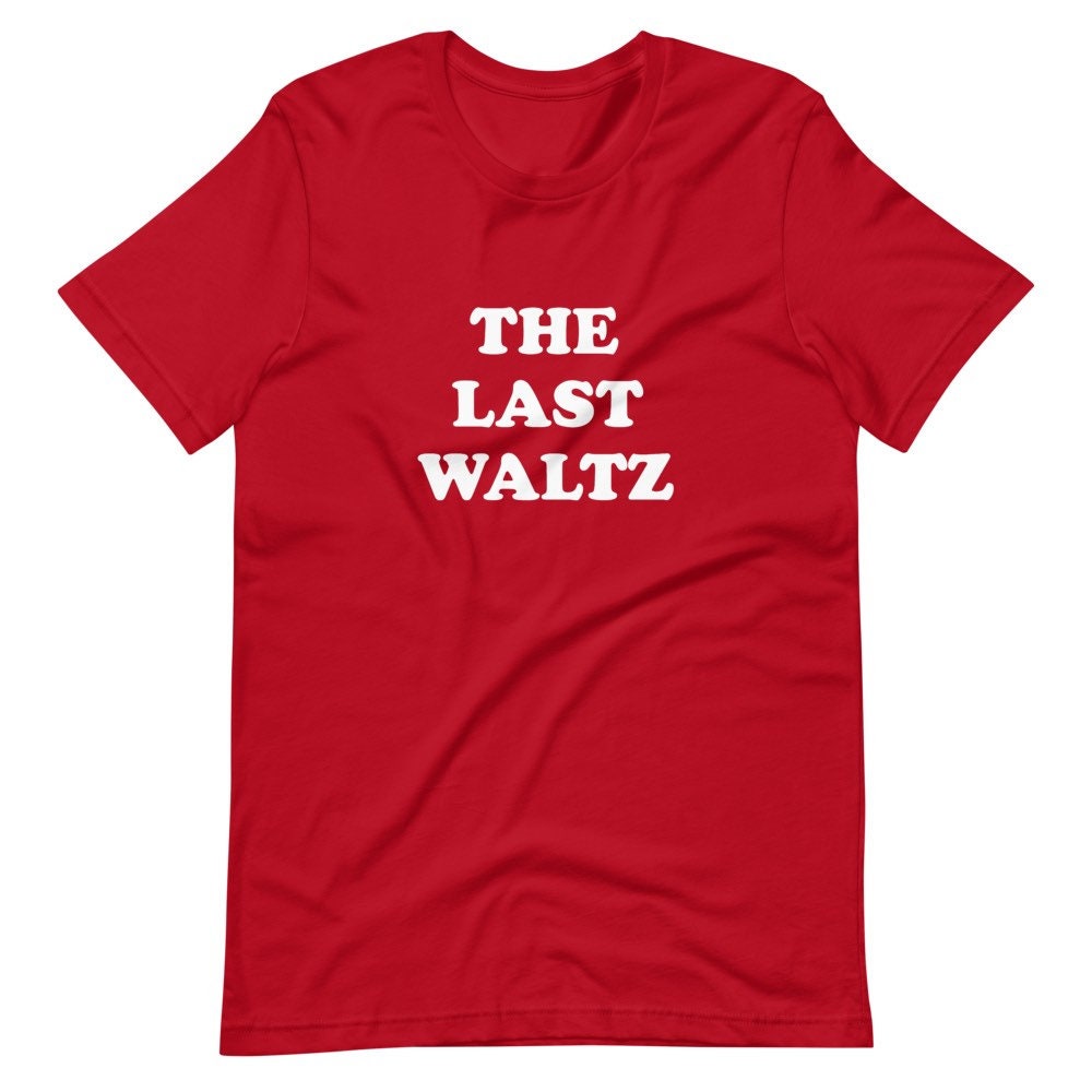 REFENG Band The Last Waltz T Shirt Mens Rock N Roll Music Band Tee Black Black 128453407 - Foto 7