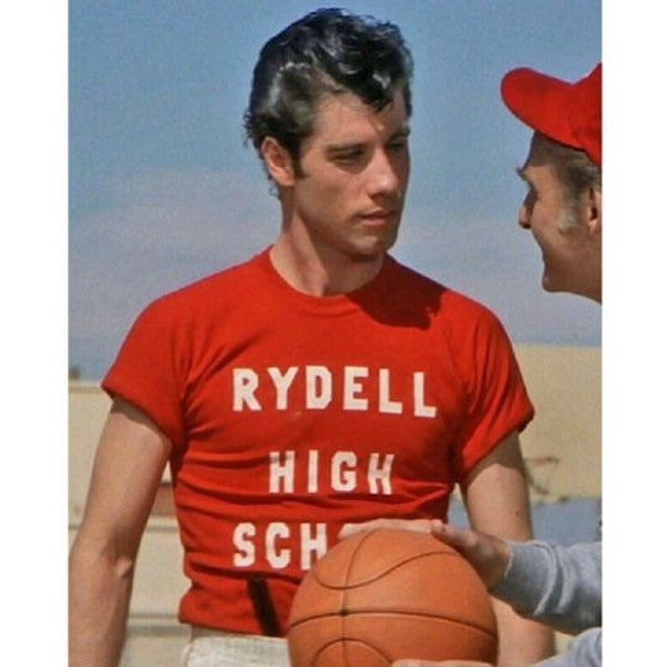 Rydell High School T-Shirt, Grease, Danny Zuko, John Travolta, Olivia Newton-John , Musical, High School, 70s, Movie, Classic Movie, 60s