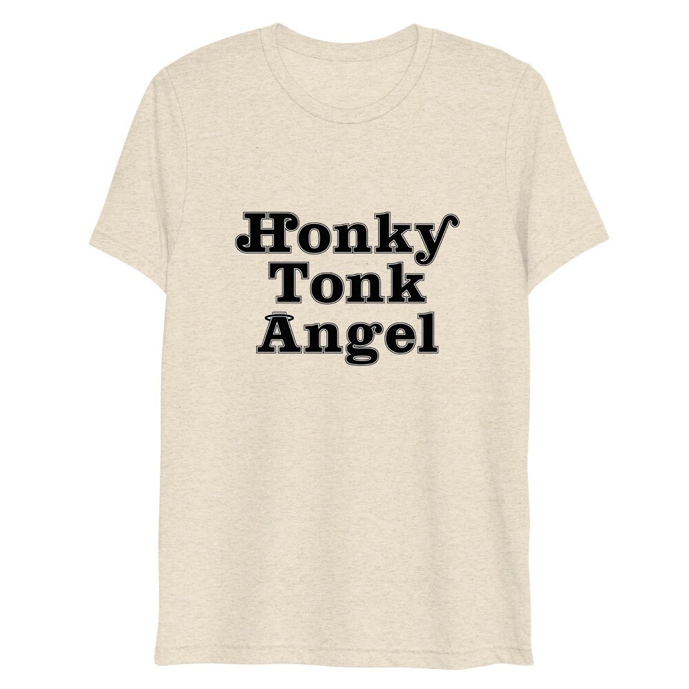 Honky Tonk Angel Outlaw Country T-shirt 