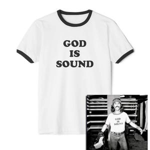 God Is Sound T-Shirt, Classic Rock, Pigpen, Jerry, Bob, 70s Rock, Mickey Hart, Jam Band, Dead, Music Religion, Church, Music Festival Tee