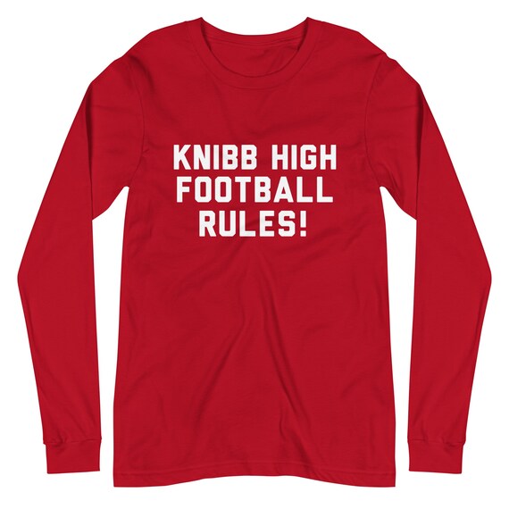 Football Rules T-shirt 90s Movie 