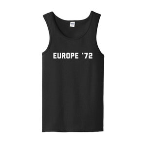 Europa 72 Tank Top 1972, 70's Tank, Classic Rock, Festival Tank, Jam Band Tank Top, Outdoor Musik, tot, Outdoor Musik Geschenk, Tour T-Shirt