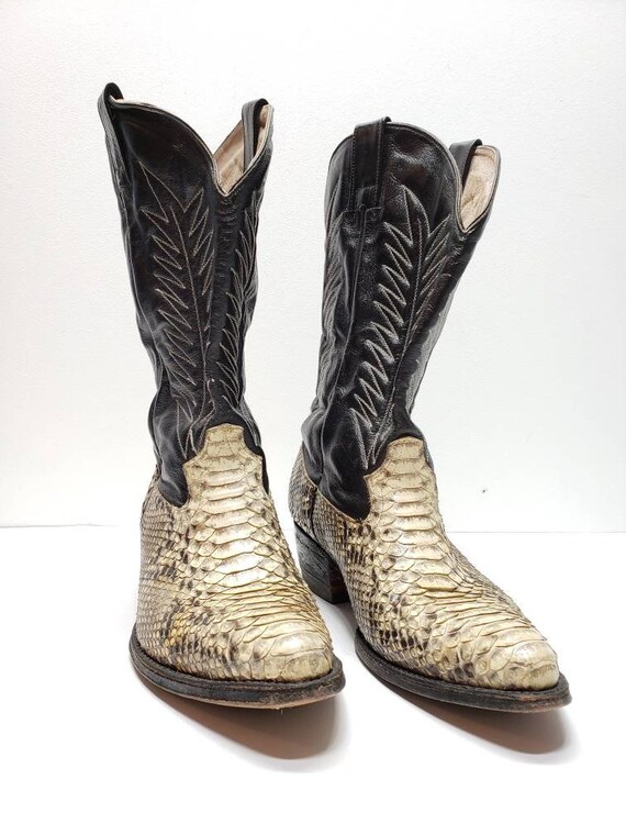keith richards snakeskin boots