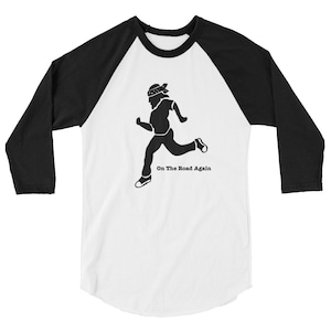 On The Road Again T-Shirt, Outlaw Country Gift, Classic Country Music, Song, Runner Gift, Jogging, 80s, Gift For Him or Her, Unisex, Novelty