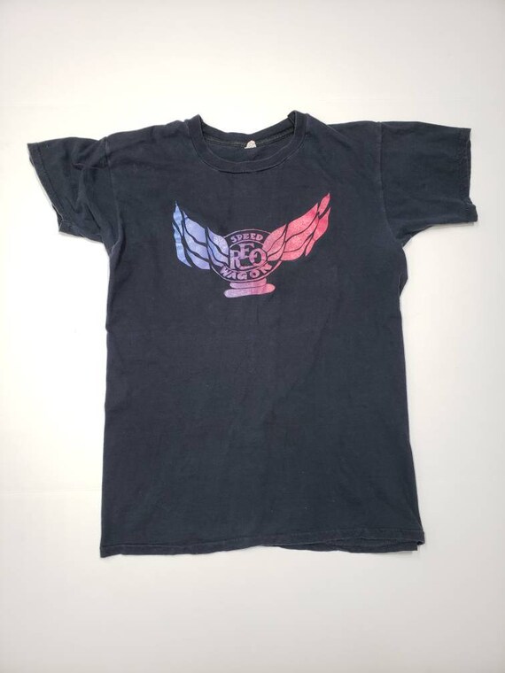 REO Speedwagon, Large, Black, True Vintage Rock and Roll T-shirt 