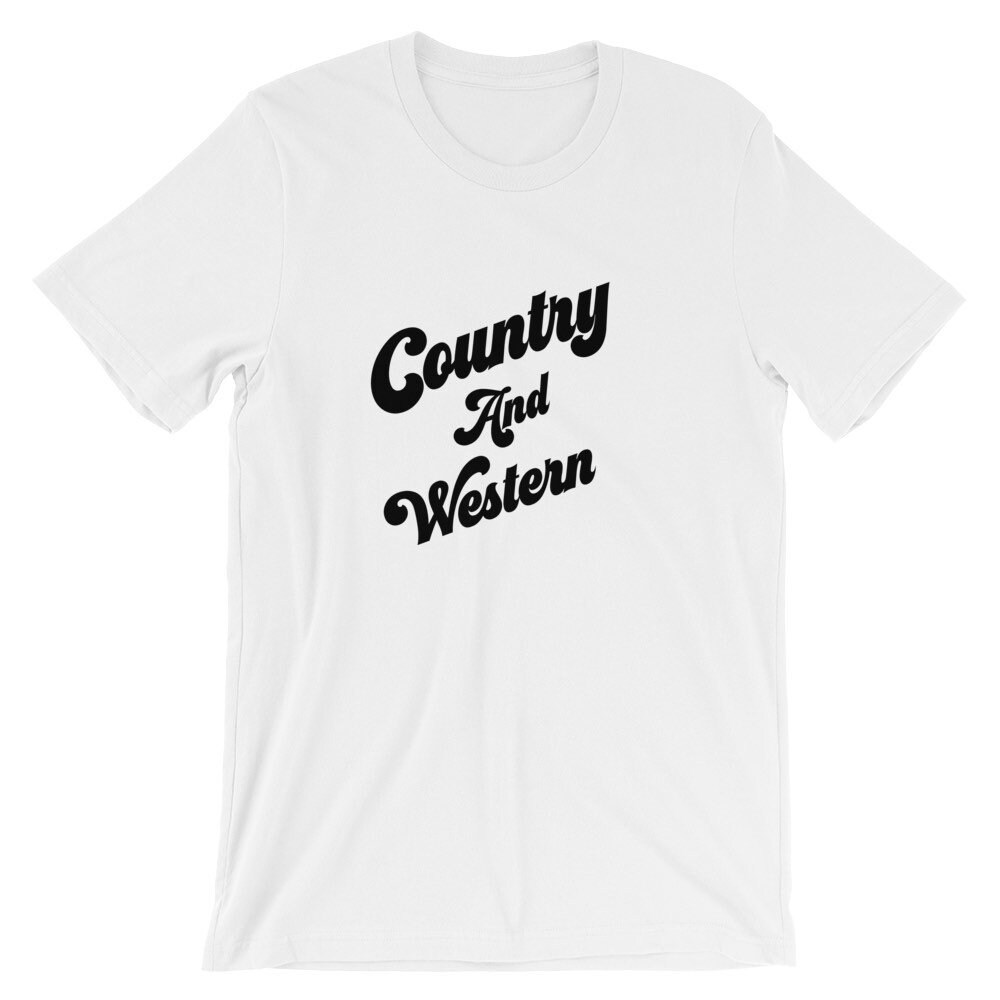 Country And Weatern T shirt Country western outlaw country Etsy