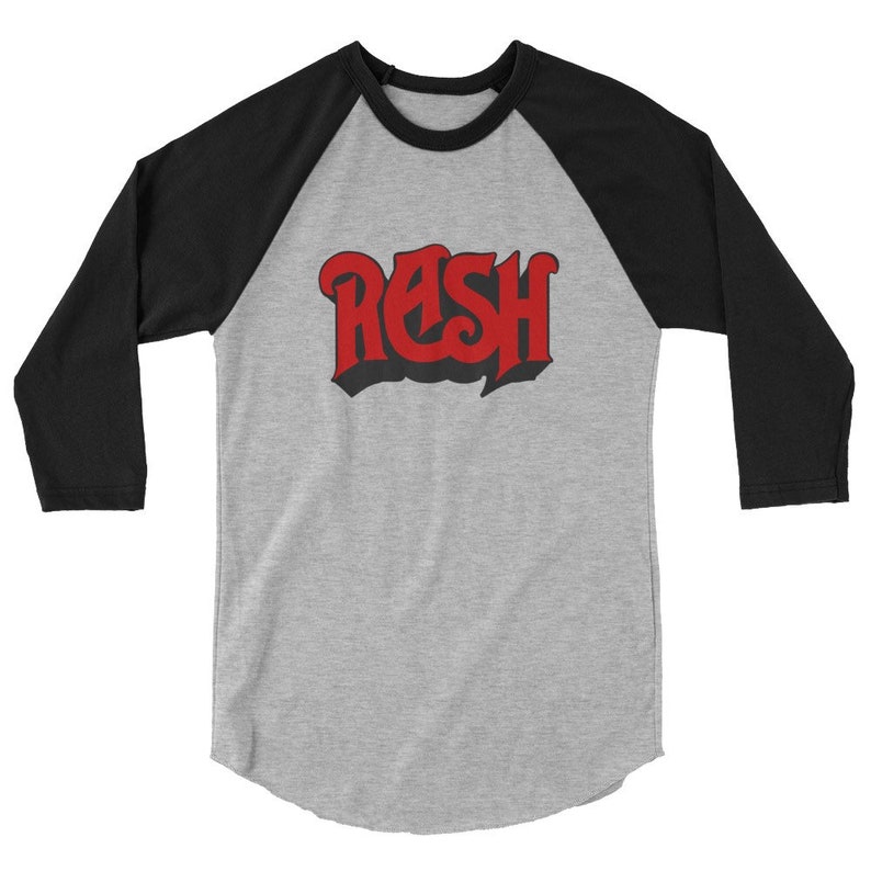 Rash Tshirt Classic Rock Funny Parody Geddy Lee Etsy