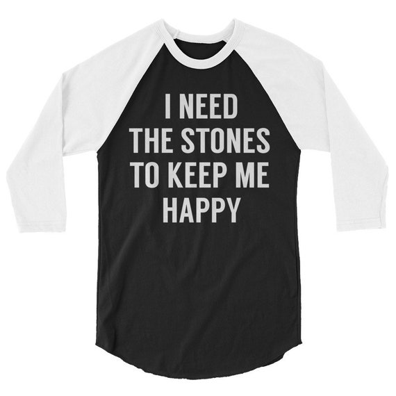 rolling stones baseball tee