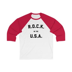 R.O.C.K. In The USA, America, Classic Rock Gift, Small Town, Pink Houses, Rock and Roll, Midwest Gift, Small Town, 80’s Rock Gift, Americana