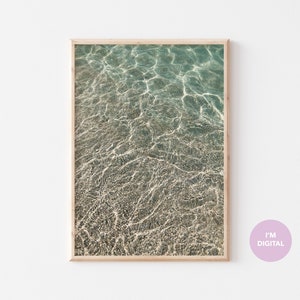 Crystal Print | Miami Beach Print | Miami Print | Sea Print | Ocean Print | Wall Decor | Home Decor | Printable Art | Digital Art