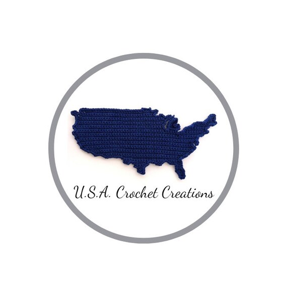 patriotic crochet pride crochet usa states Michigan home state shape crochet pattern travel map applique crochet mitten