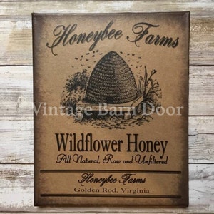 Honeybee Farms 8x10 Canvas Art