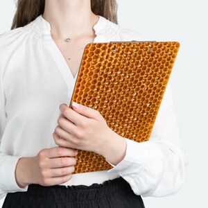 Honey Comb Bee Hive Clipboard Perfect for Teacher, Coach or Office