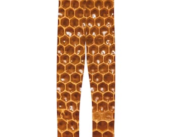 Bee Sweet Honey Höga Barnleggings