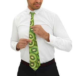 Quirky Kiwi Necktie, Perfect Gift