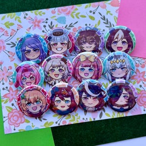 Uma Musume hübsche Derby-Anstecknadeln