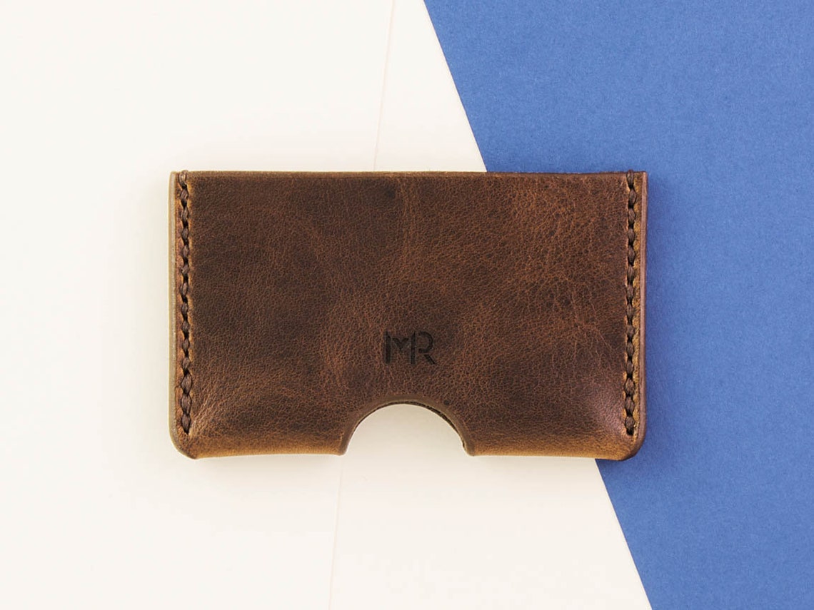 Leather Card Holder Pattern, Leather Card Holder Template, Card Holder