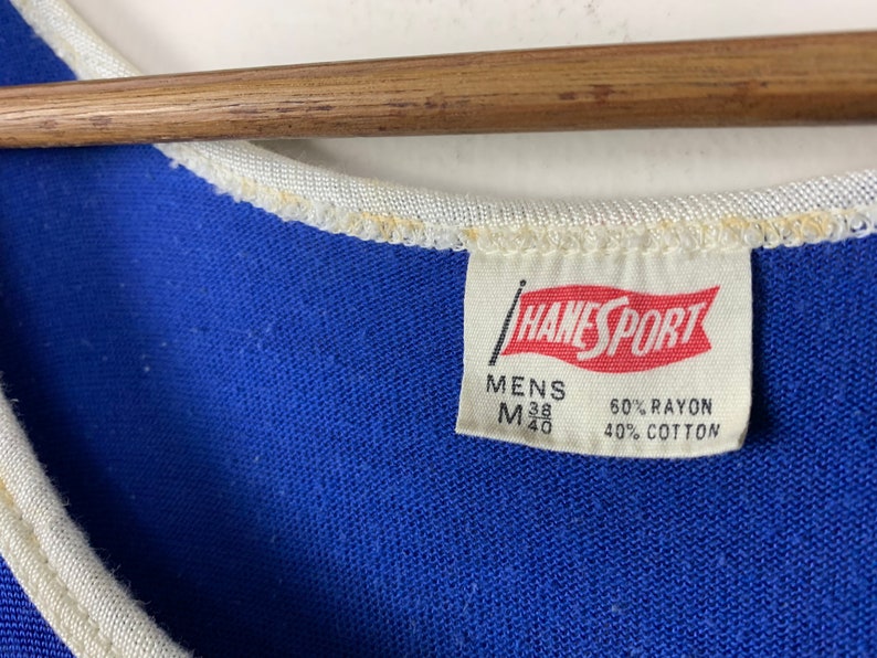 Hane Sport Vintage 1950\u2019s Varsity Tank Top