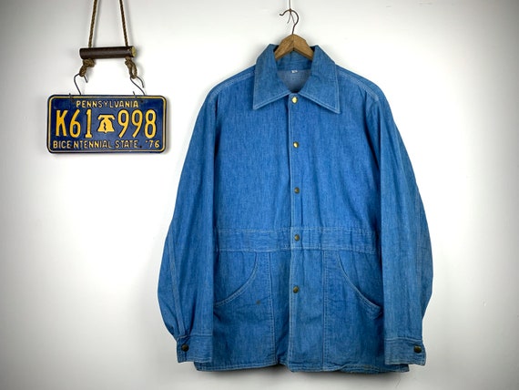 1970’s Denim Over Shirt | Vintage | Western