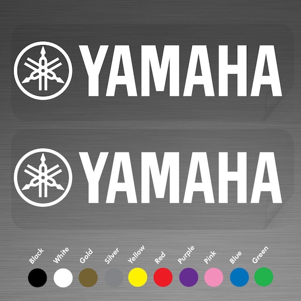Yamaha Boats G3 Boat Outboard Motor Decals Vinyl Stickers A Set of 2