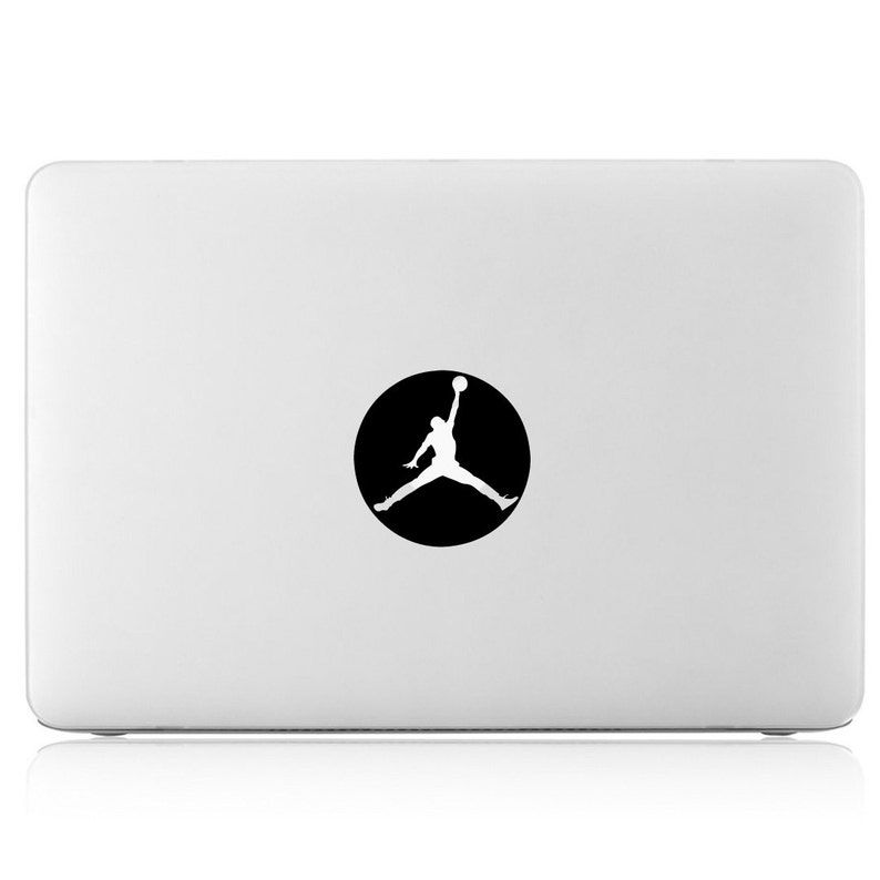 Basketball Air Jordan Jumpman Logo Glows Apple MacBook Laptop Air Pro