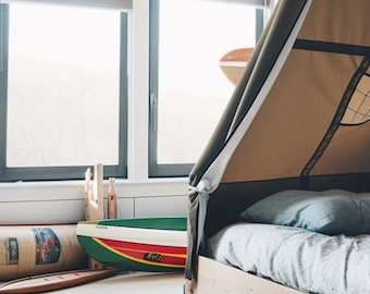 Protector de cama Montessori / Ropa de cama para niños / Ropa de cama para niños pequeños / Estilo Montessori / Sueño seguro / Sueño cómodo / Seguridad en la cama / Ropa de cama para bebés