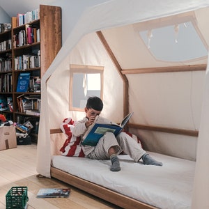 Montessori trundle sale bed