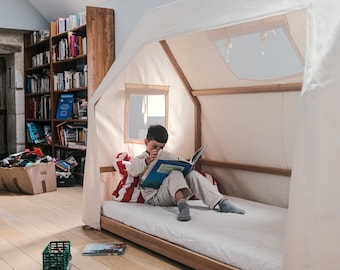Montessori Bed House,  Bed Frame, Bed frame Montessori, Children bed, Toddler bed, , Kids Bedroom,  bed,  Twin bed frame