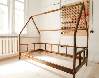 Barierki do łóżka Montessori
