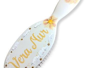 Hand Painted MASON PEARSON Hairbrush - Available with any name and artwork